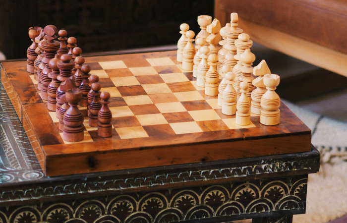 Development of rules for chess