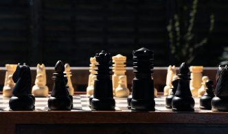 positioning of chess pieces