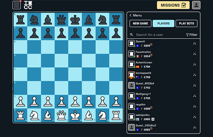 chess training website chessclub