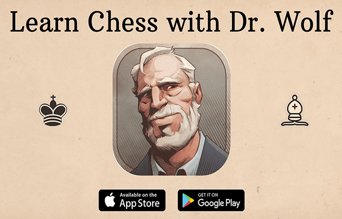 Free chess app by Dr. Wolf